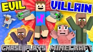 EVIL CHASE plays MINECRAFT Revenge on the Village Destroyer FGTEEV Gameplay [upl. by Gallager]