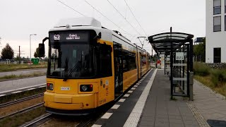 mitfahrt Einsetzer 63 von Betriebshof Köpenick bis L Johannisthal in GT6ZR 2211 Komplette Linie [upl. by Oilime]