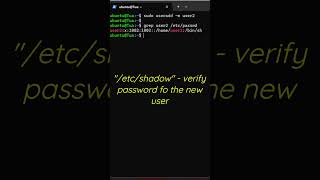 useradd  passwd  add new user in linux  Linux commands linux [upl. by Seumas]