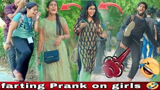 funny wet fart prank on girls  The Lol Prank [upl. by Lacym470]