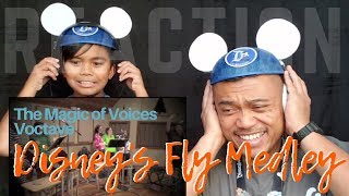 AMAZING VOICES singing the quotDisney Fly Medleyquot  Disney REACTION vids with Jah Boy amp Bruddah Sam [upl. by Onstad]