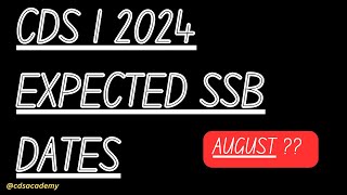 CDS 1 2024 EXPECTED SSB DATES  IMAAFAINA AND OTA SSB DATES cdsacademy8 cdsssb ssbdates2024 [upl. by Kara-Lynn644]