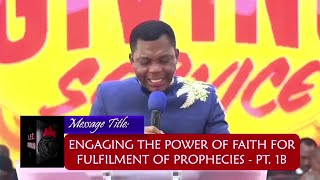 Engaging The Power Of Faith For Fulfilment Of Prophecies PT 1B  Pst Alexander Cornelius [upl. by Howe]