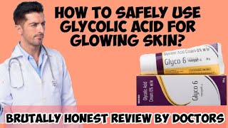 Glycolic acid review  glyco 6  glyco 12  what are the uses bad side effects [upl. by Nomrej773]