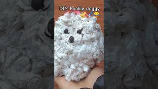 DIY flower puppy❤️🐕😂 flowers puppy diy craft [upl. by Killam184]