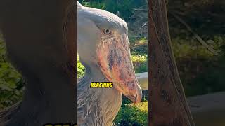 🦤🌟 Meet the Shoebill Natures Prehistoric Bird wildlifewonders shoebill naturelovers [upl. by Jaco]