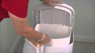 How The Adult Diaper Disposal Pail Works [upl. by Atiana]