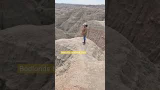 A journey through Natures Beauty Badlands USA travel touristattraction shortsfeed [upl. by Yance]