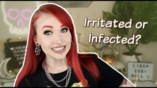 Is Your Piercing INFECTED or IRRITATED [upl. by Ellatnahc]