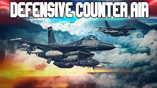 F16C Viper Defensive Counter Air Over Syria  Iraq  Digital Combat Simulator  DCS [upl. by Waugh]