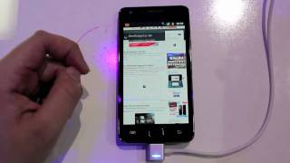 Erstes Hands On mit dem Samsung Galaxy S II [upl. by Ahsinehs]