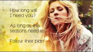 Ellie Goulding  How Long Will I Love You Lyrics [upl. by Nolte]