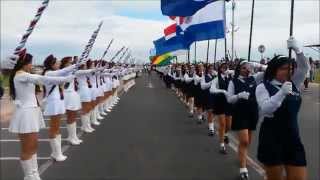 CNNU Desfile 204 años de la Independencia del Paraguay [upl. by Eanahc728]