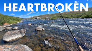 Fishing a Famous Mountain River with a New Rod Tenkara Fly Fishing [upl. by Devondra132]