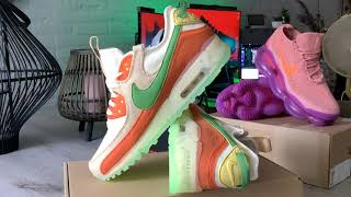 Nike Air Max TERRASCAPE 90 quotCHLOROPHILLquot SesameCoconut MilkCeleryCollectionPart 408 [upl. by Velleman]