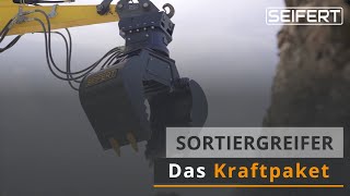 Das Kraftpaket für Ihren Bagger Original SEIFERT Sortiergreifer [upl. by Elsa185]