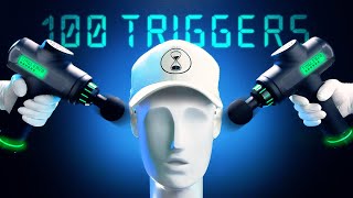 ASMR  Go to Sleep 100 Effective Triggers to Give You Tingles Ear to Ear  No Talking [upl. by Nnarual839]