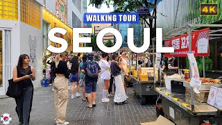 Seoul KOREA  Myeongdong Shopping Street Travel Vlog [upl. by Zenger]