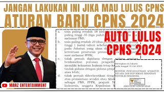 JANGAN LAKUKAN INI JIKA MAU LULUS CPNS 2024  ATURAN BARU PENDAFTARAN CPNS 2024 DAFTAR CPNS 2024 [upl. by Ahsilam105]