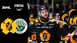 Skellefteå AIK  Frölunda HC  Höjdpunkter  Semifinal 1  SMSlutspel 2024 [upl. by Gareri290]