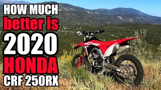 2020 Honda CRF250RX  honest review [upl. by Ligetti]