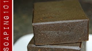 How to Make Pine Tar Soap eczema  psoriasis  Soaping101 [upl. by Stclair]