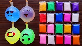 Making Slime With Funny Balloons And Clay Blocks 2 [upl. by Ardelis]