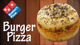 Now make Burger Pizza like Dominos at home  Simply Yummylicious [upl. by Inverson29]