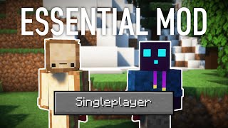 Let Friends Join Your Singleplayer Minecraft World Essential Mod Tutorial [upl. by Benedick542]