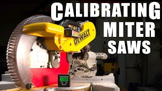 Adjusting Miter Saws For Accurate amp Square Cuts [upl. by Hashimoto]