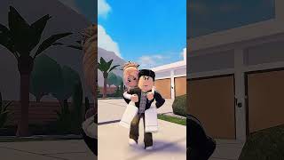 SHE HAD AN ACCIDENT ON Roblox Part 3 shorts roblox robloxstory robloxrp [upl. by Lynelle358]