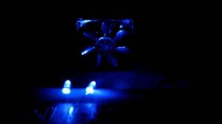 LED Stroboscope Effect Fan [upl. by Akyssej188]