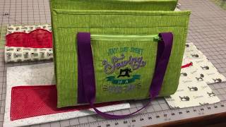 Ultimate carry all bag sew along episode 2 [upl. by Fortuna459]