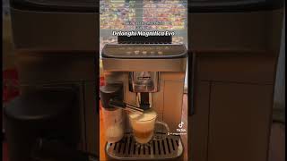 Making my coffee using Delonghi Magnifica Evo [upl. by Esir]