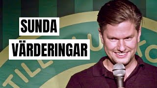 Fredrik Andersson  Comedy Central stand up special quotSunda Värderingarquot  with eng subs [upl. by Wallas138]