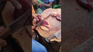 Super smooth beef cutting skill  Original deshi ox beef cutting [upl. by Boyer]