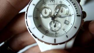 Technomarine de Ceramica Blanco Dama [upl. by Ilsel745]