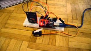 Controlling Servo with RFID Card Reader Arduino [upl. by Hnid]