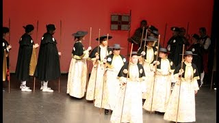 Calahorra La Rioja Fiestas de Marzo 2017  Danzas en el teatro Ideal [upl. by Genna]