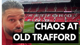 🔥 CHAOS AT OLD TRAFFORD FANS LEAVE EARLY amp STRETFORD END ULTRAS PASSION 👏 [upl. by Azzil195]