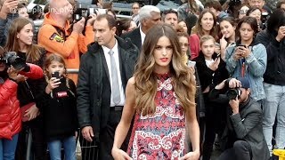 Izabel Goulart and Olivia Palermo  Valentino SS19 fashion show  30092018 [upl. by Siri]