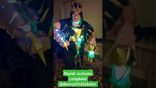 Rasial First Necromancer Halloween Costume Part 2 deoxyslinklobster runescape costume cosplay [upl. by Losse]