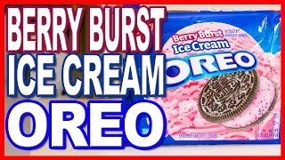 Berry Burst ★ Ice Cream ★ OREO Review [upl. by Nich]