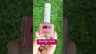 Nykaa Breathable Nail Polish💅shortssakshinarang skincareviralshortvideomakeup festival [upl. by Arikaahs165]