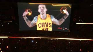 20142015 Cavs Home Opener Intro Lebrons Return [upl. by Mima]