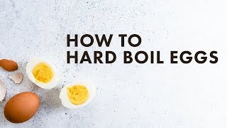 How to Hard Boil Eggs [upl. by Tnemelc]