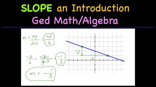 Slope an Introduction Ged MathAlgebra [upl. by Edalb]