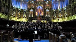 The Biebl quotAve Mariaquot at Notre Dame Basilica in Montreal [upl. by Emaj495]