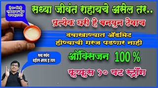 हे बनवून घरी ठेवाऑक्सिजन नेहमी 100कफ कधीच होणार नाहीफुफुसे निरोगी प्रतिकारशक्ती प्रचंड वाढेल [upl. by Boelter222]