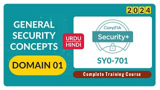 General Security Concepts  CompTIA Security SY0701  Domain 01  URDU  HINDI [upl. by Farmer]